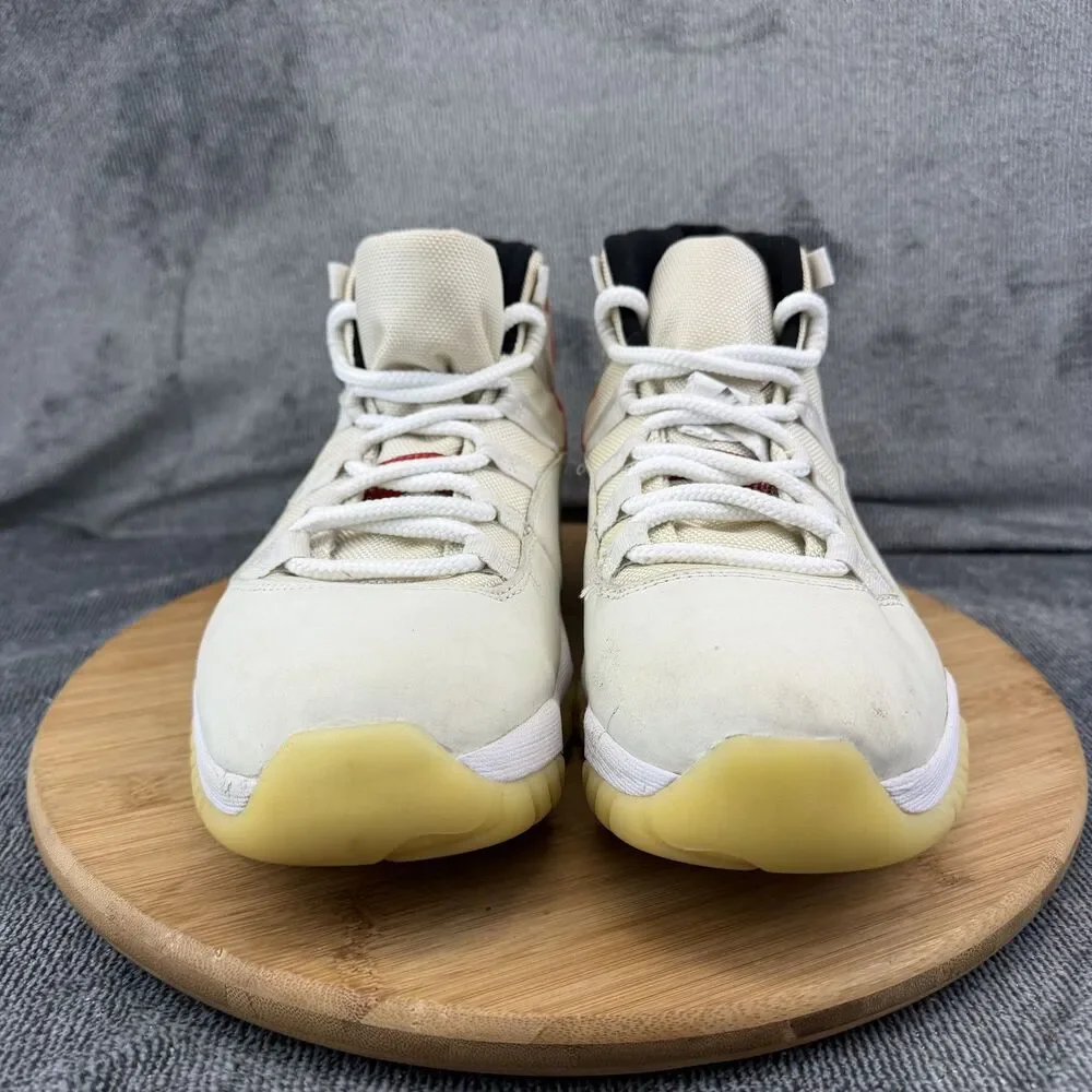 Jordan Air Jordan 11 Retro Shoes Mens Size 10.5 Platinum Sneakers 378037-016